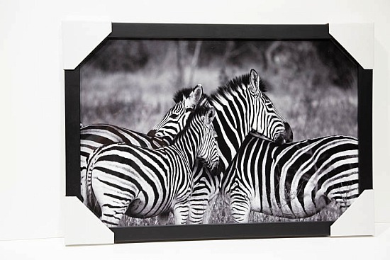 Zebras Poster, Zebra FRAMED Print, Wall Art, Black White Print, Nursery Decor, Animal Black White