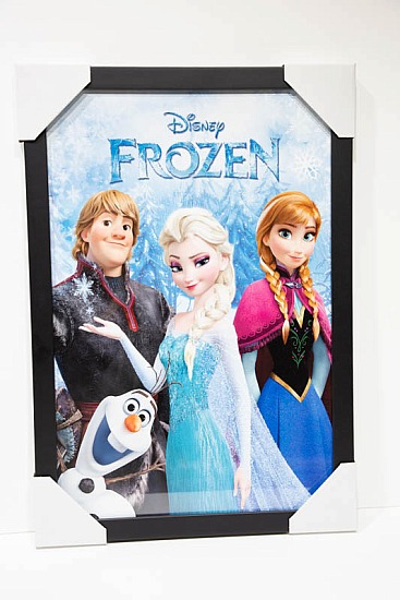 Frozen movie poster Framed Print